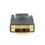 Gembird Video adapter | 19 pin HDMI Type A | Female | 18+1 pin digital DVI (Single-Link) | Male - 2